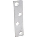Hardware Resources 3"x3/4" Zinc Plated Steel Mending Plate 9315-ZN